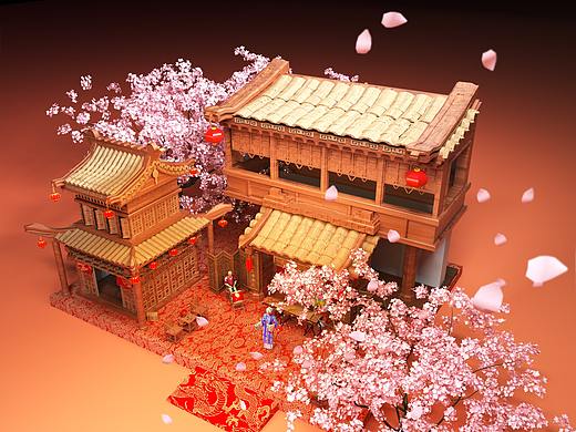 戏曲-梨园小调（个人主页-ZMzQzNjgzMTI=） - 场景 - 站酷设计师LIUSHUI六水原创素材 - 站酷ZCOOL