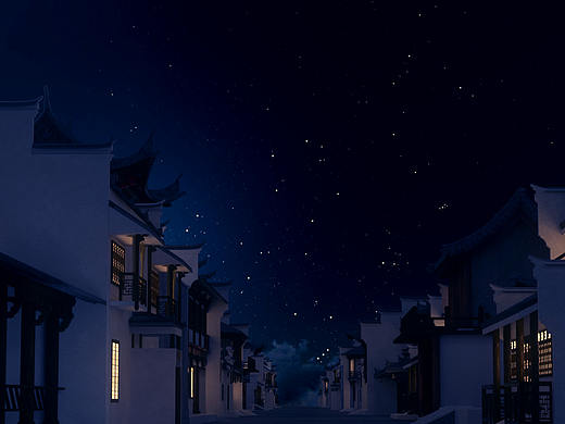 古城街景（个人主页-ZNTEwMjAxMjA=） - 建筑/空间 - 站酷设计师Z73108394原创素材 - 站酷ZCOOL