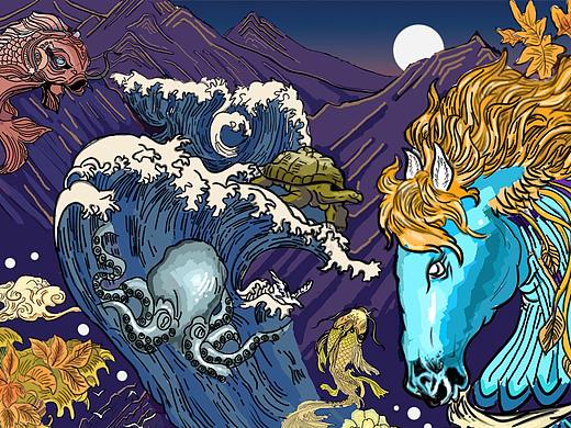 《花海》（个人主页-ZMzQ5ODQxODA=） - 创作习作 - 站酷设计师Jweis原创素材 - 站酷ZCOOL