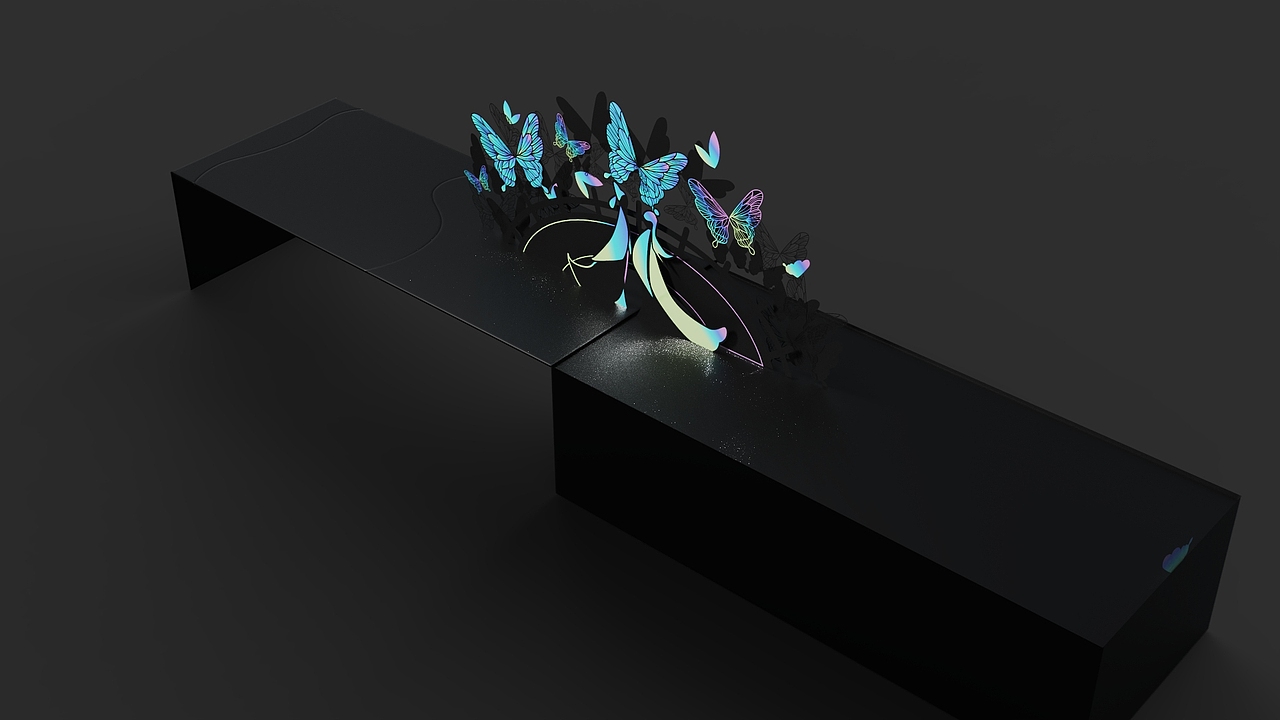 梁祝主题香薰蜡烛套装设计