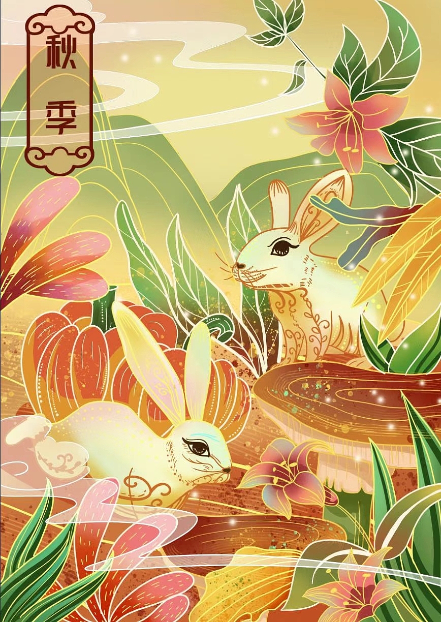 一年四季（图ZMzA1MDI0OTA0） - 海报 - 站酷设计师Pokemon225原创素材 - 站酷ZCOOL