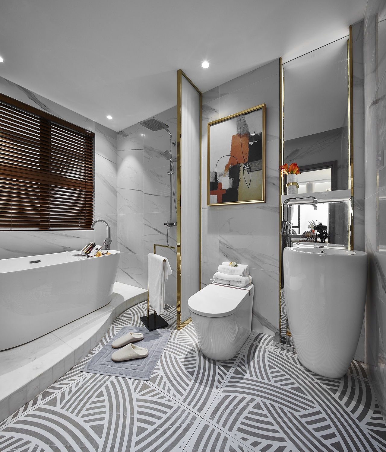 佰利设计丨龙隐山新中式风格，恬逸的感受（图ZMTg2MjI3MjUy） - 家装设计 - 站酷设计师佰利设计原创素材 - 站酷ZCOOL