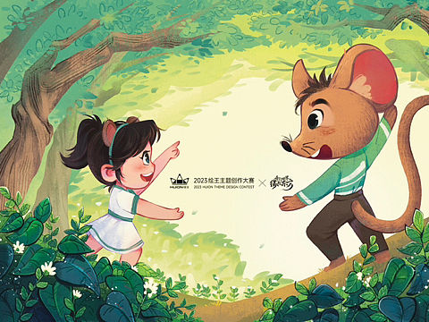 跟著十二生肖去探險（個人主頁-ZNjY5NDE5MTY=） - 兒童插畫 - 站酷設計師芽芽_ling原創(chuàng)素材 - 站酷ZCOOL