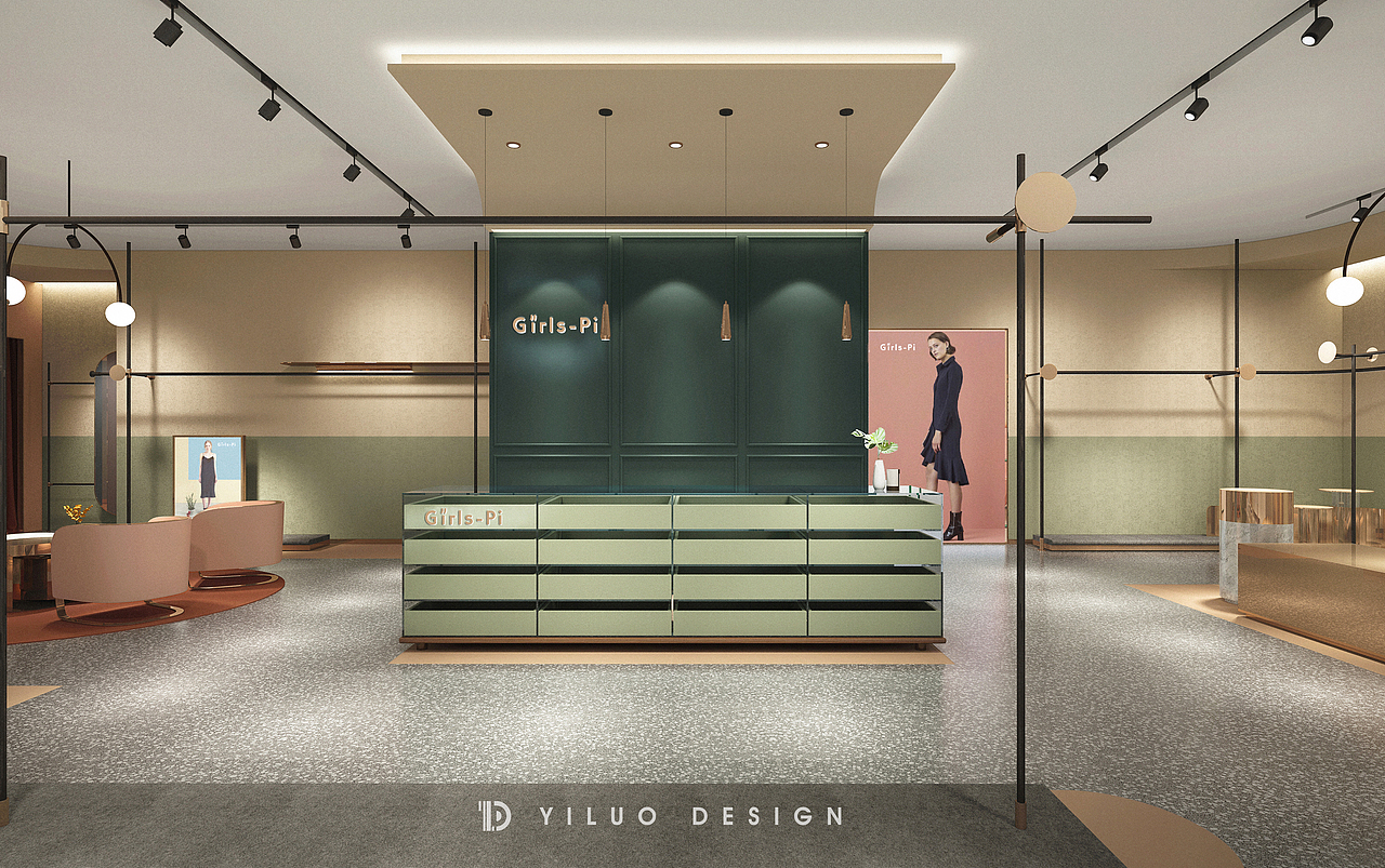 YLD STUDIO|GIRLS-PI服装空间形象全案设计