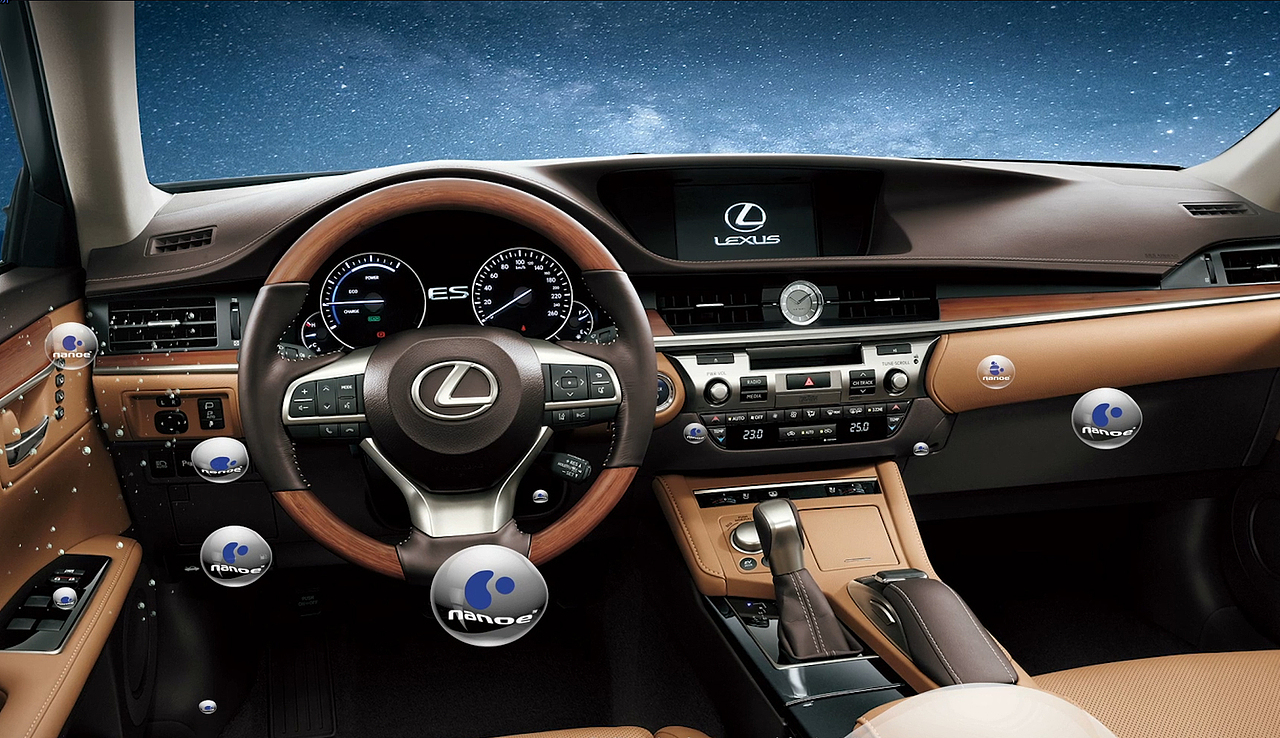 雷克萨斯nanoe功能宣传片