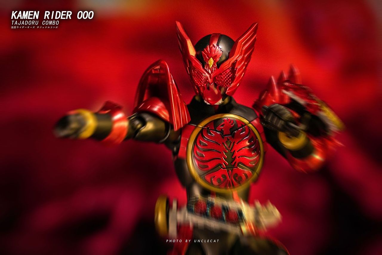 模玩摄影|假面骑士OOO 鸟联组 |万代Frs