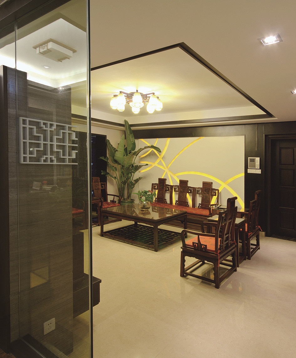 汉龙小岛113平米-客厅