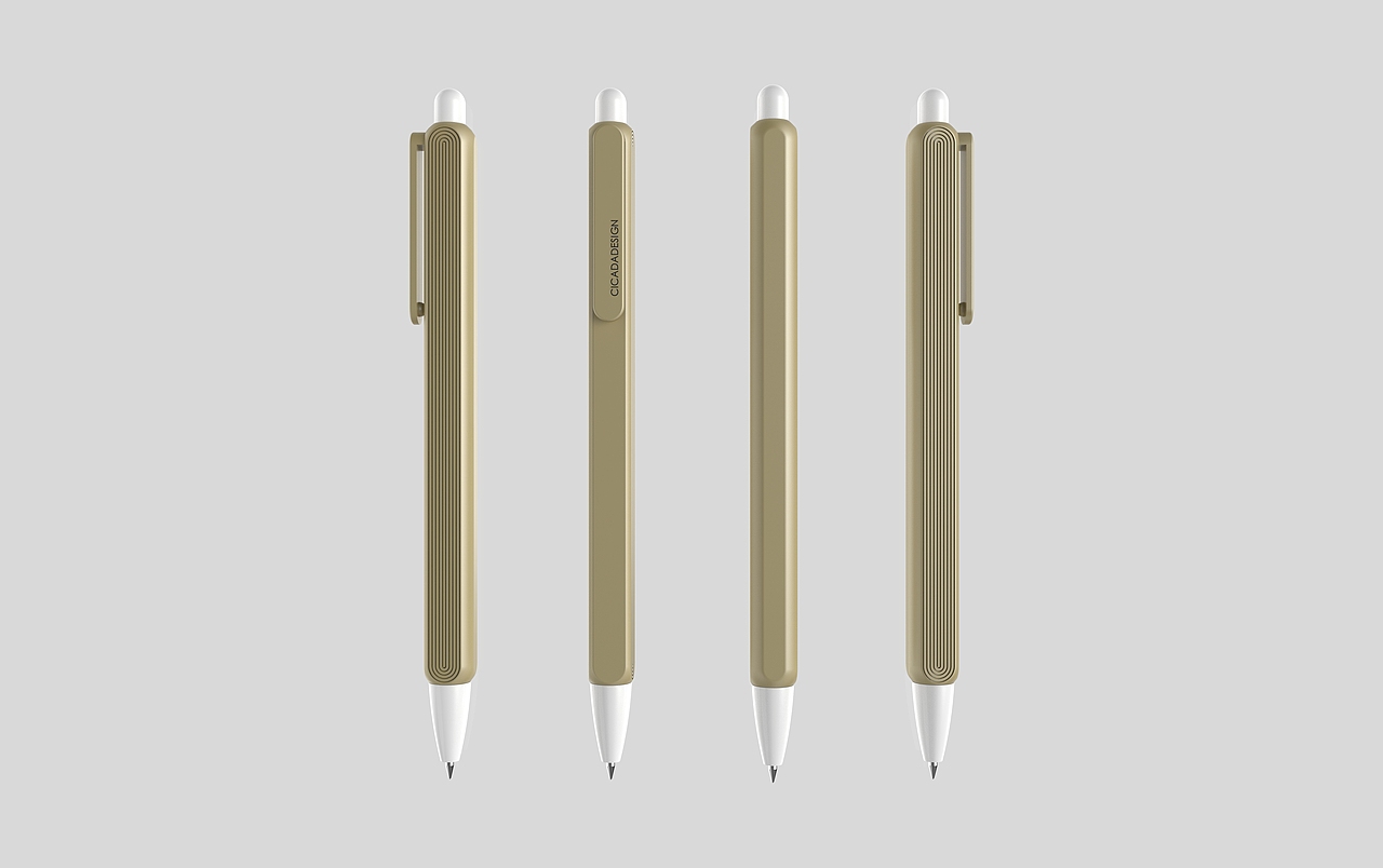 圆珠笔文具产品设计