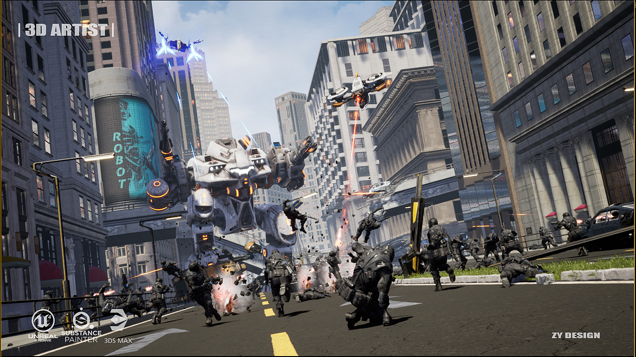 Cruelty Rain（UE4）（图ZMjA3MDA5NzQw） - 场景 - 站酷设计师TendernessHy原创素材 - 站酷ZCOOL