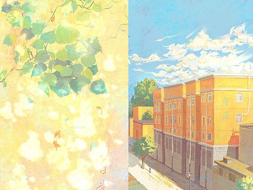 Procreat︱夏日碎片（個(gè)人主頁-ZNTQ3NzY4NzI=） - 創(chuàng)作習(xí)作 - 站酷設(shè)計(jì)師桔醬桔醬原創(chuàng)素材 - 站酷ZCOOL