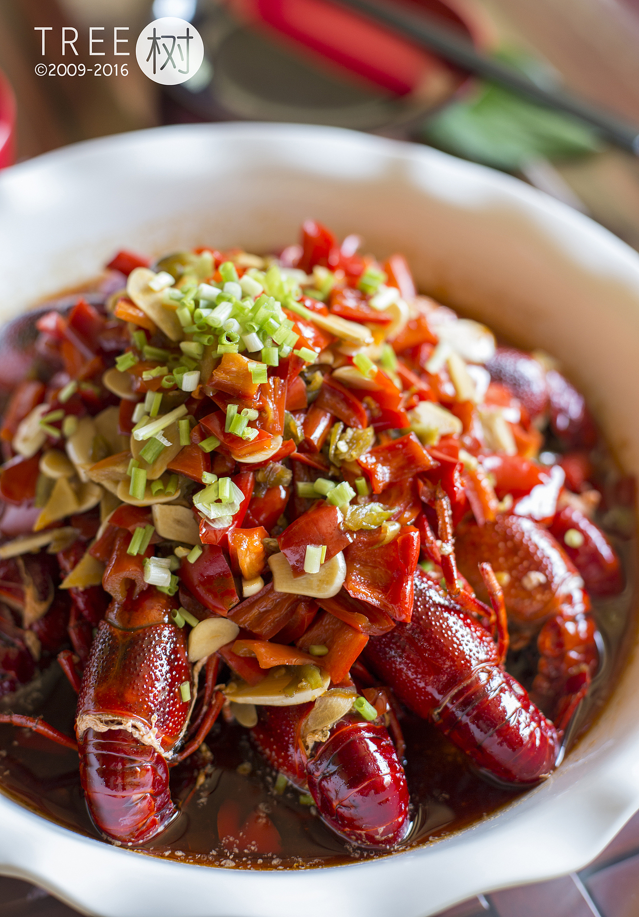 商业摄影点金烧烤小龙虾