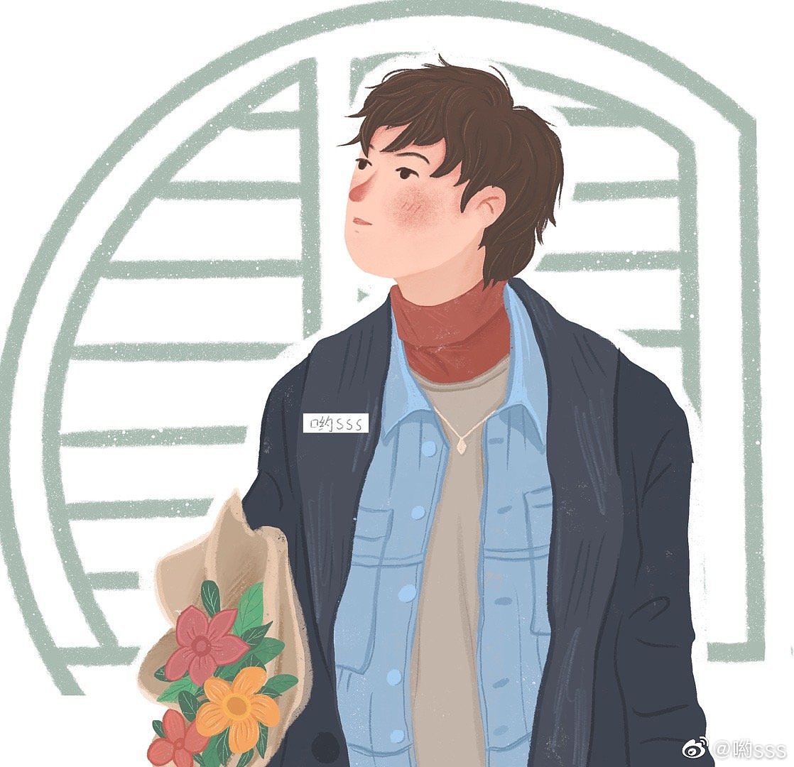 画了两个帅哥（图ZMTc5MDQ2MDcy） - 创作习作 - 站酷设计师柿子喲sss原创素材 - 站酷ZCOOL