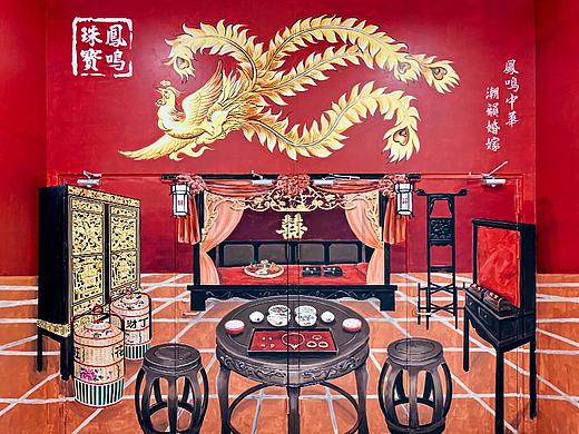 凤鸣中华 潮韵婚嫁（个人主页-ZMzk0ODIzMDQ=） - 新锐潮流插画 - 站酷设计师PT4Life原创素材 - 站酷ZCOOL