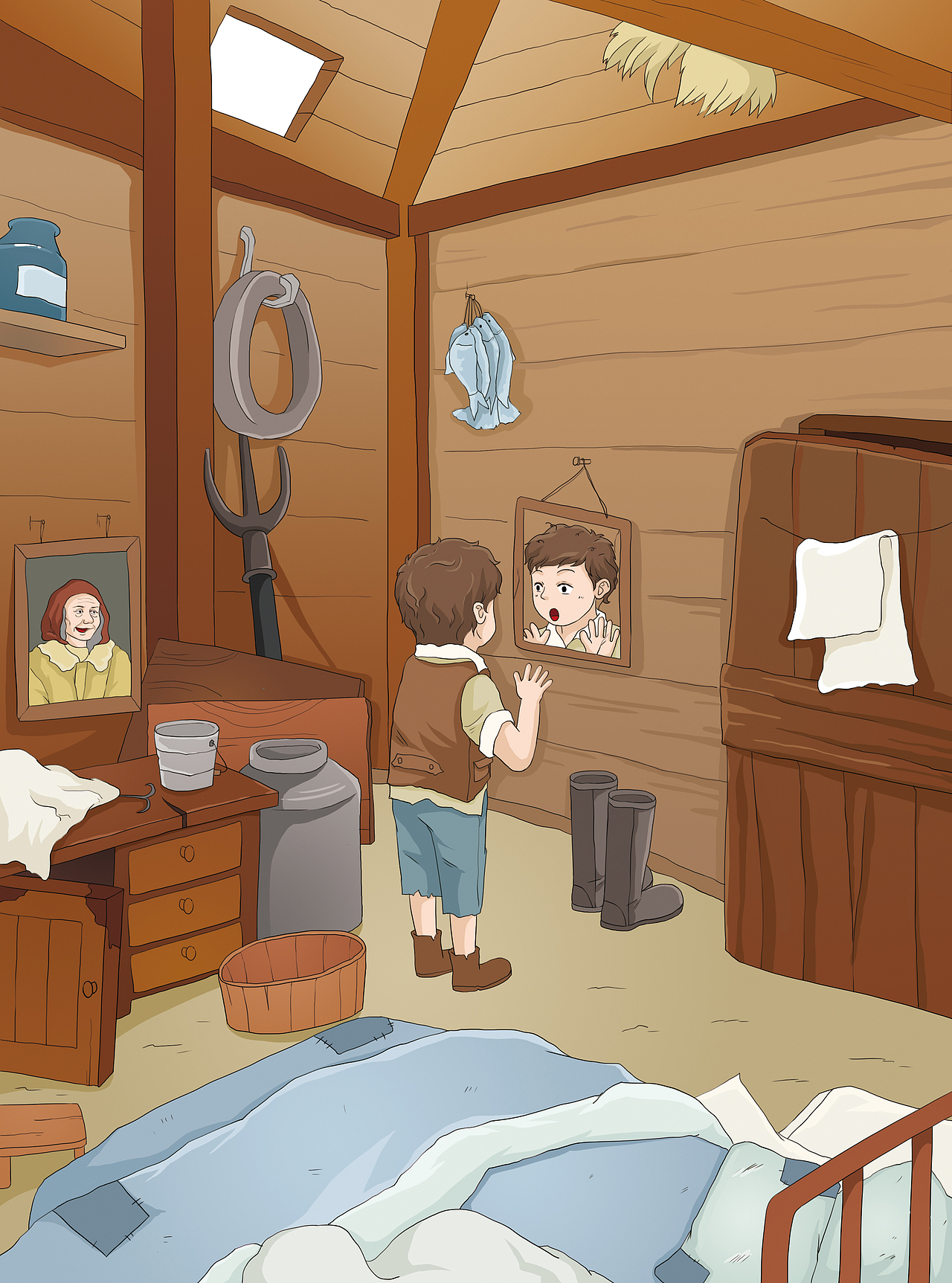 【電腦手繪漫畫】-單幅青少漫畫作品-已商用（圖ZMjI1NTAxNDA4） - 商業(yè)插畫 - 站酷設(shè)計(jì)師北極以北821015原創(chuàng)素材 - 站酷ZCOOL