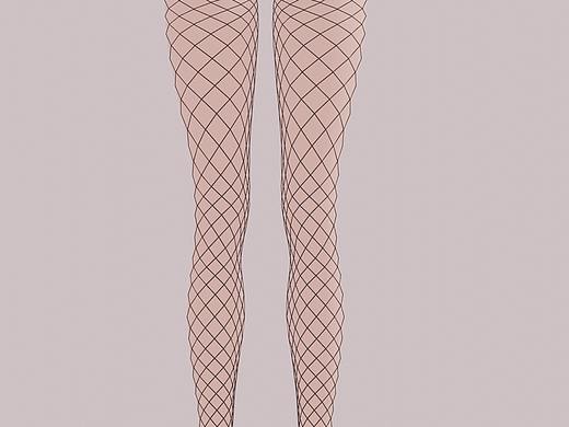 渔网袜腿