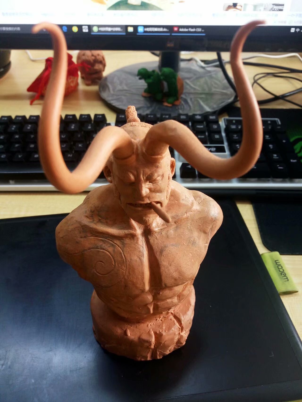 没钱买模型 那自己动手吧