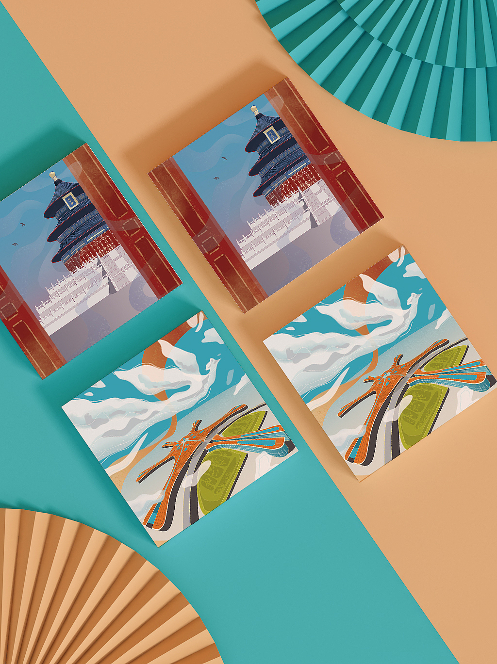 祈年天坛 | 凤翔大兴（图ZMjE5ODM0MjU2） - 商业插画 - 站酷设计师florafangfang原创素材 - 站酷ZCOOL