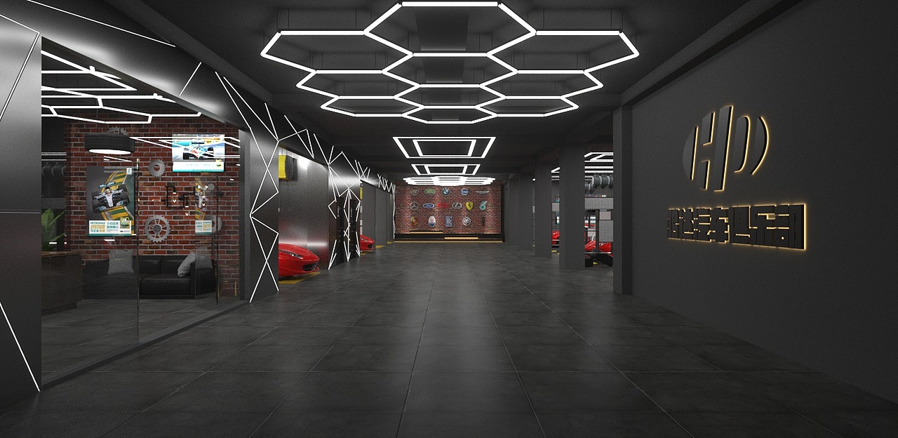 汽车修理厂装修案例