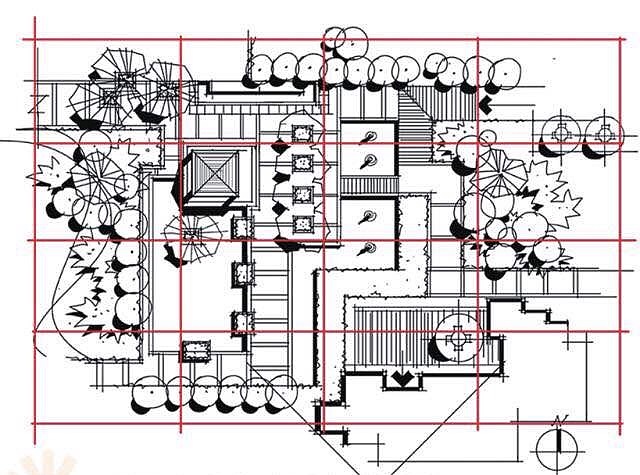 景观手绘线稿➕上色