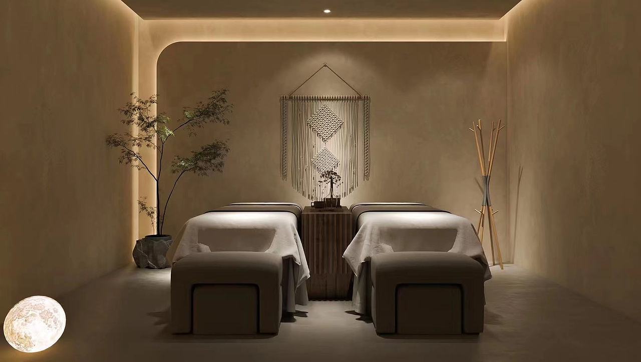 合肥采耳店装修足浴足疗采耳休闲会所设计施工案例（图ZMjU2NDg2Nzky） - 商业空间设计 - 站酷设计师驿轩18225832672原创素材 - 站酷ZCOOL