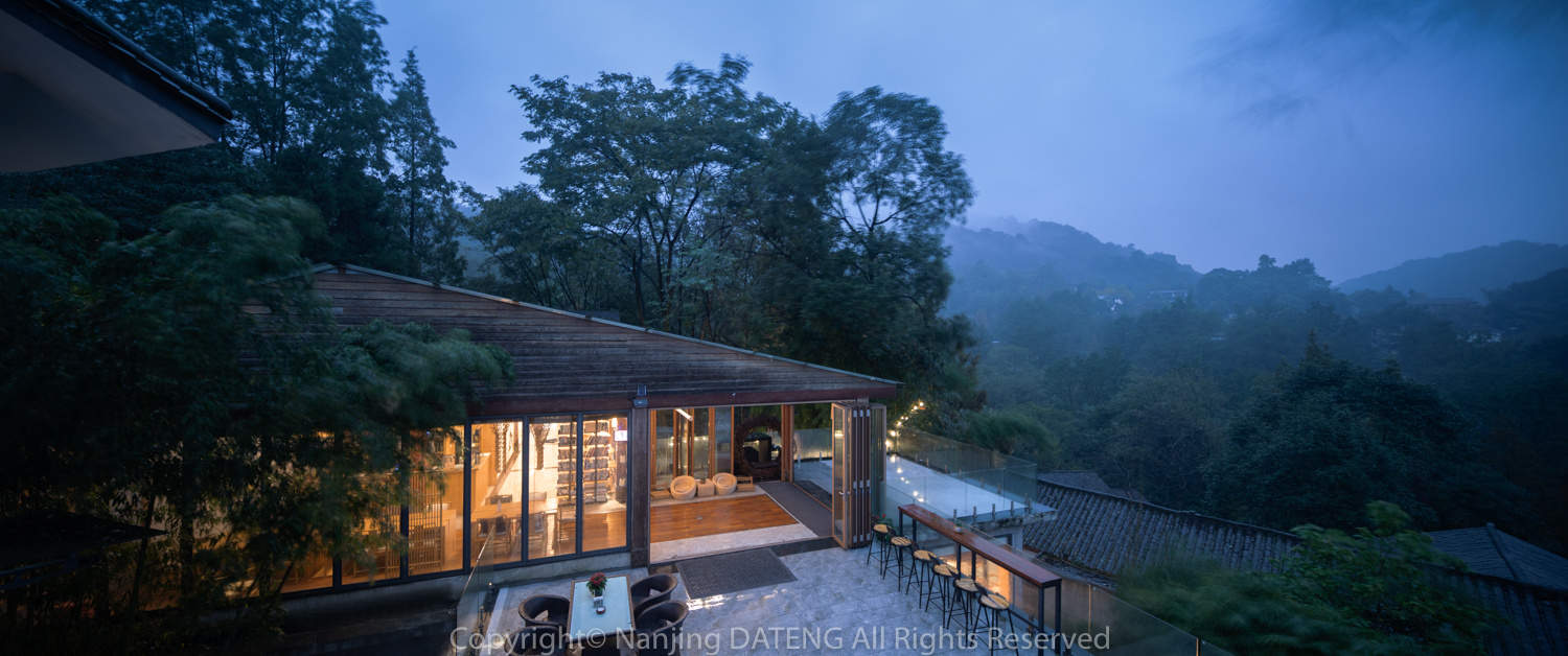 四川都江堰青城山民宿酒店空间拍摄|民宿摄影师|五柳庄