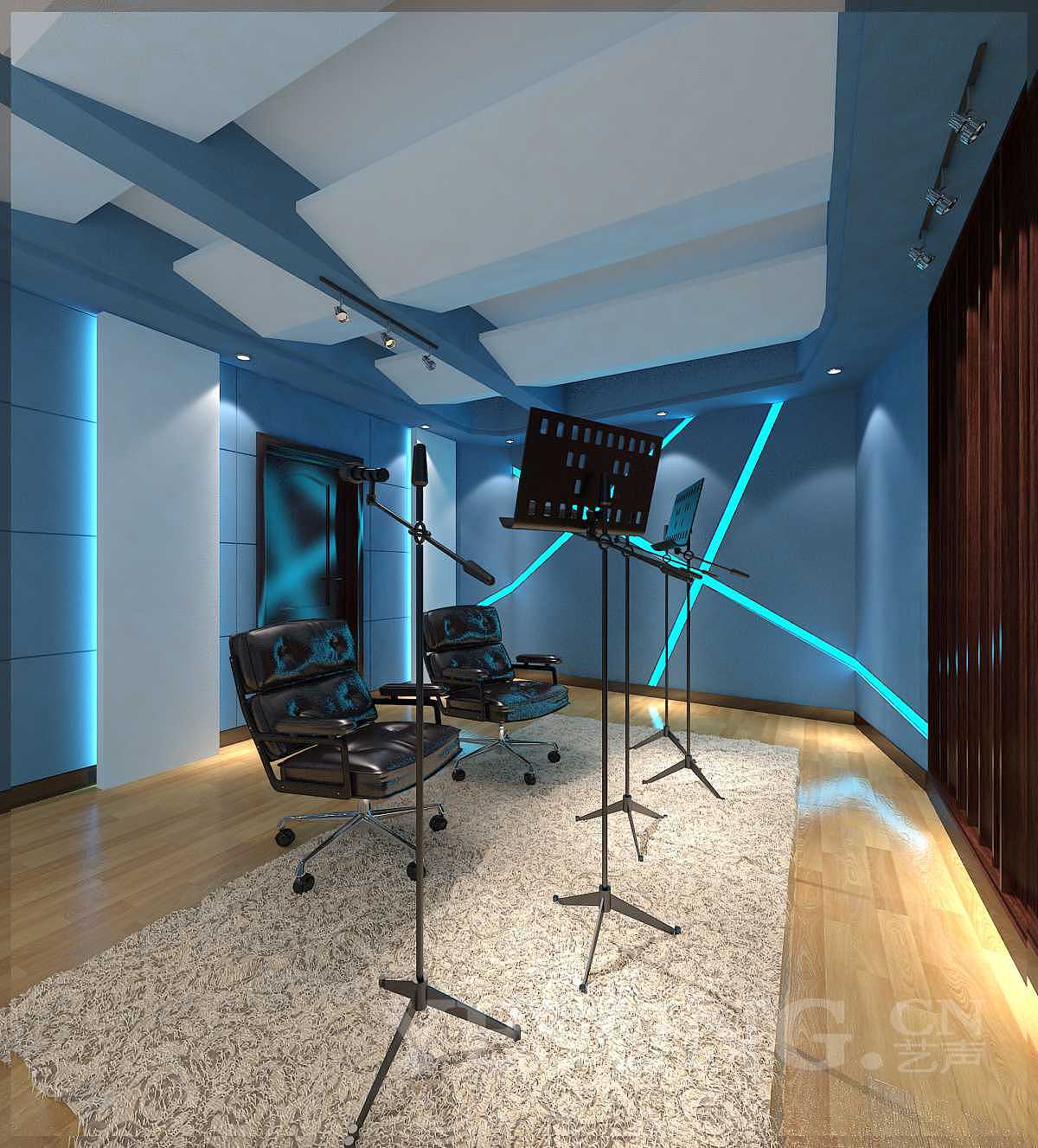 成都录音棚装修设计声学方案