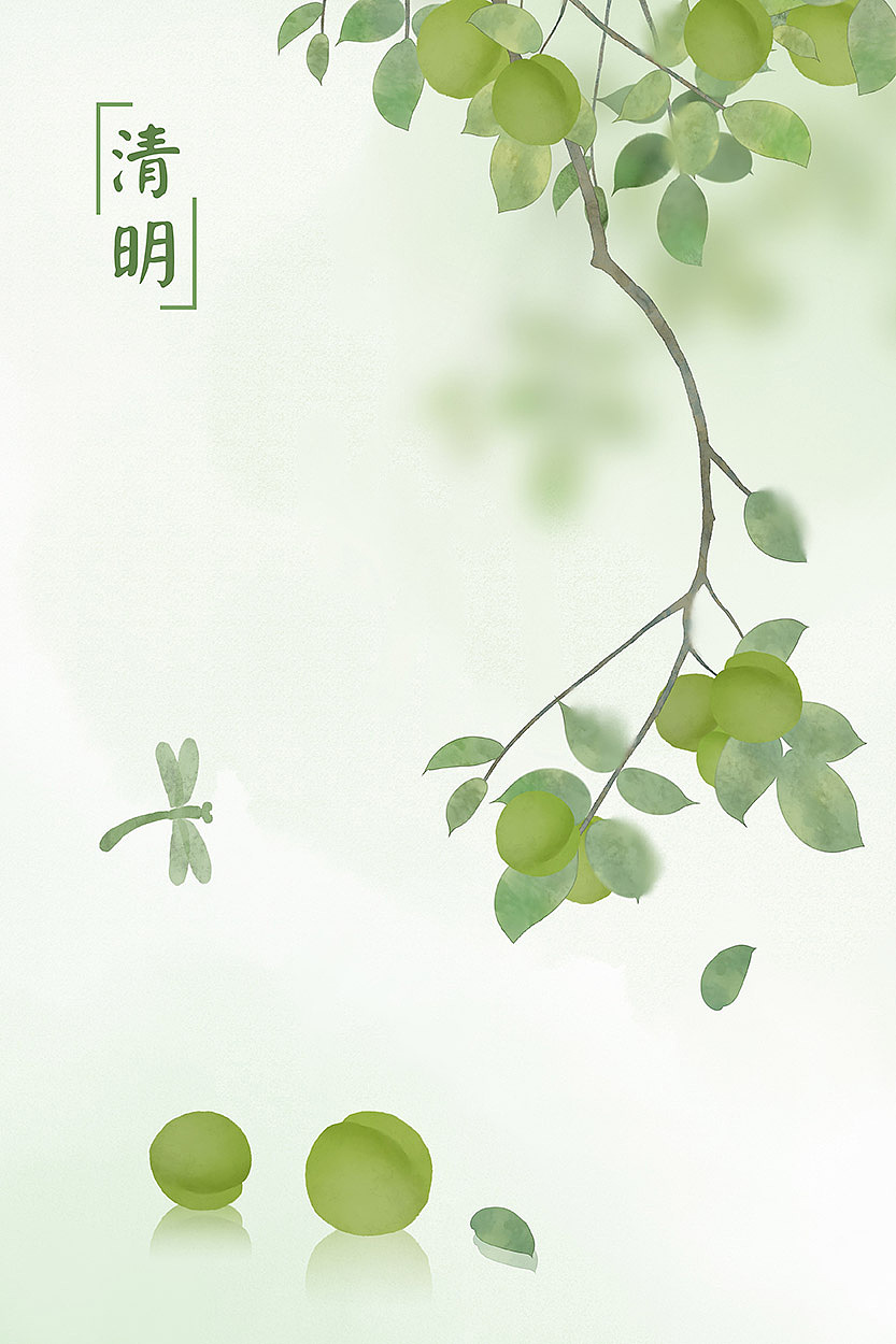 【诗意中国风插画】二十四节气系列（图ZMjEzMTI3MjUy） - 创作习作 - 站酷设计师石家小鬼原创素材 - 站酷ZCOOL