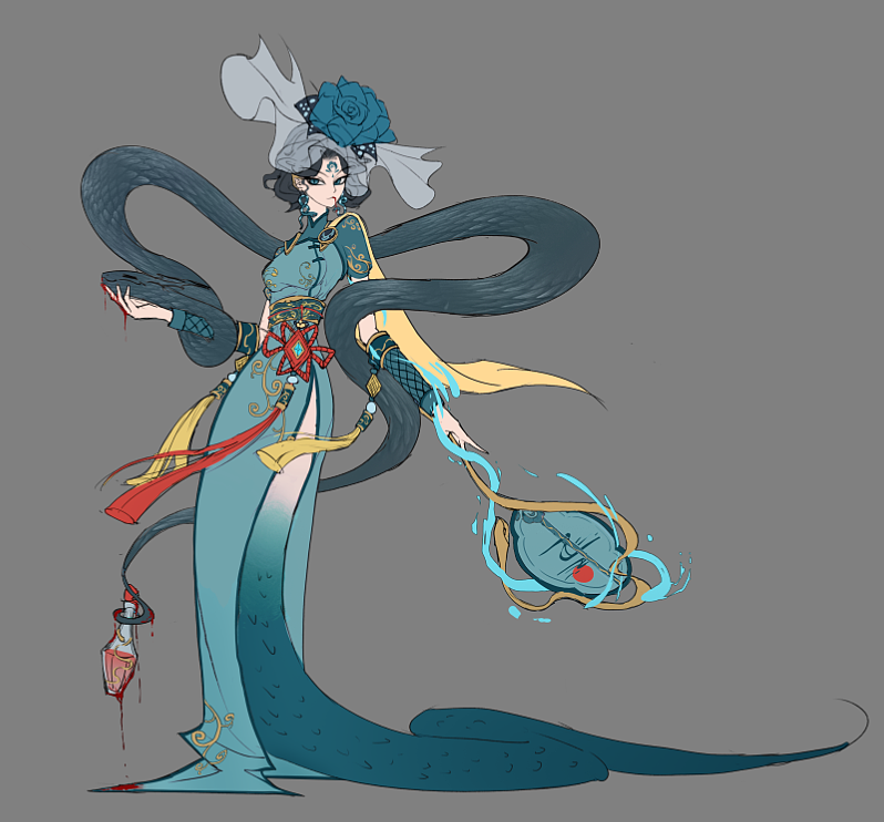 之前画的一套角色设计草图（图ZMjgyNjMzMTY4） - 游戏原画 - 站酷设计师康康_Rimbaud原创素材 - 站酷ZCOOL