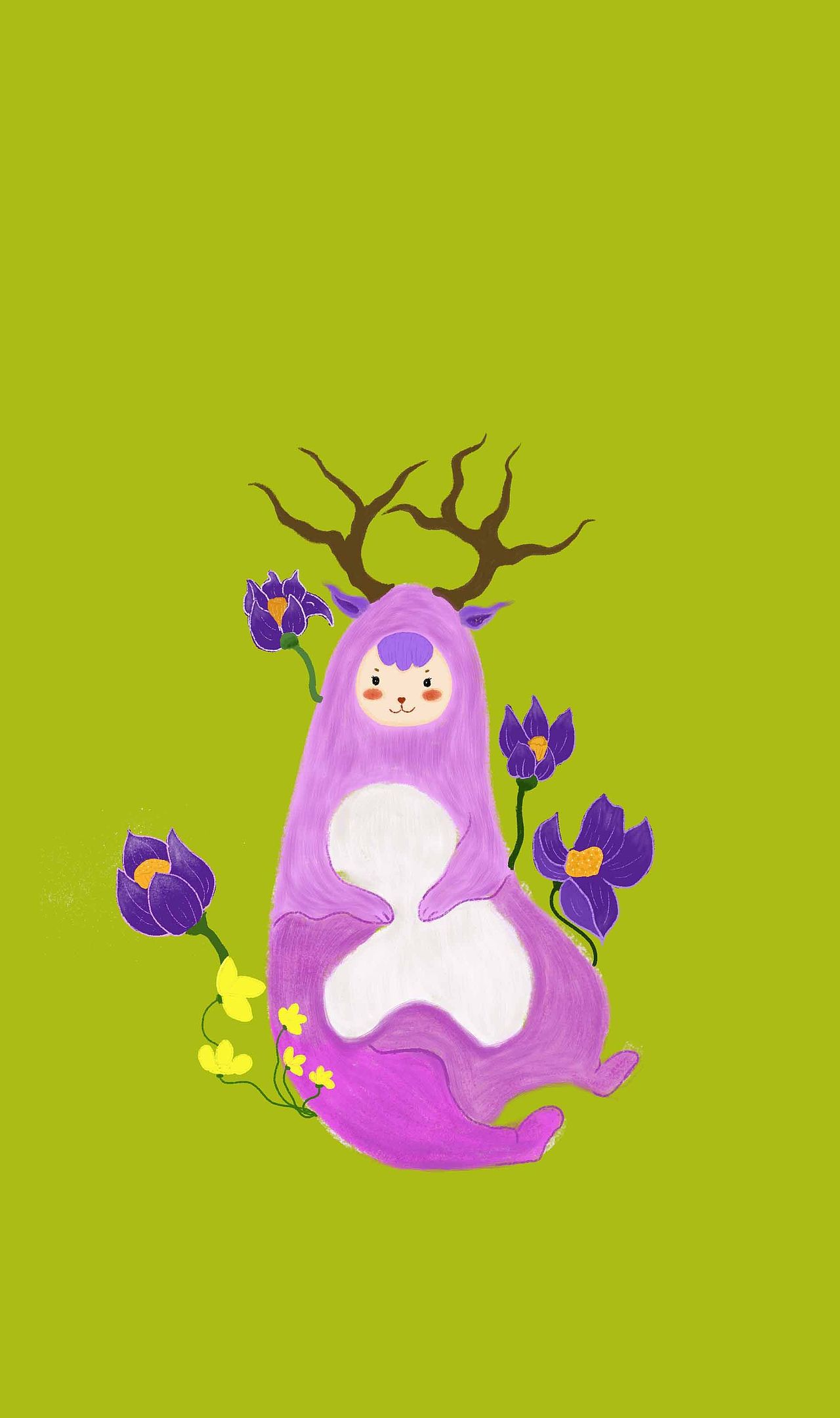 夏日系列（图ZMzAyODAwMTM2） - 商业插画 - 站酷设计师乔与汐原创素材 - 站酷ZCOOL