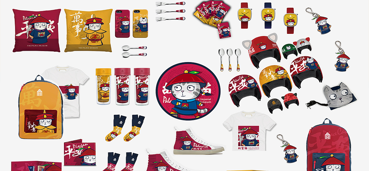 故宫文创·幽幽宫殿，一猫当家（图ZMTg2ODcxMjY4） - 生活用品 - 站酷设计师温文尔雅丷原创素材 - 站酷ZCOOL