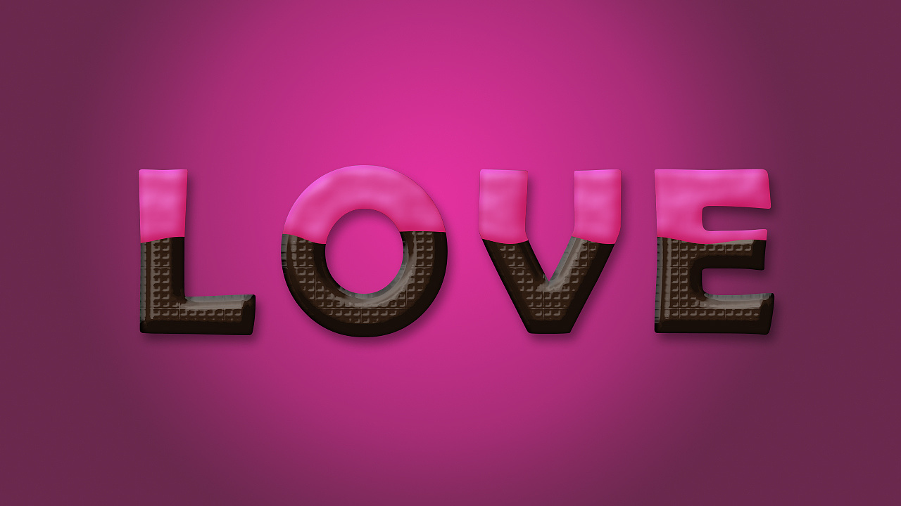 巧克力奶油字|平面|字体/字形|透明娃娃 - 原创作品 - 站酷 (zcool)