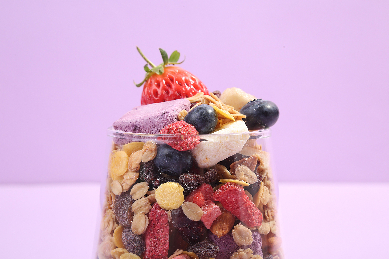 食品 五谷杂粮 麦片 早餐代餐生活用品摄影静物