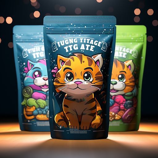 小老虎零食包装设计袋装包装设计