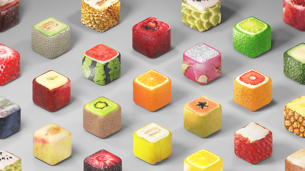 【Fruits】（图ZODQ2MzI1NjQ=） - 场景 - 站酷设计师YCPixel原创素材 - 站酷ZCOOL