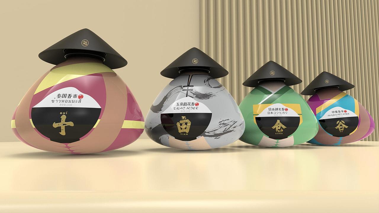 十田仓谷 I 大米包装设计（图ZMjU5MjgzOTIw） - 包装 - 站酷设计师柏星龙设计原创素材 - 站酷ZCOOL