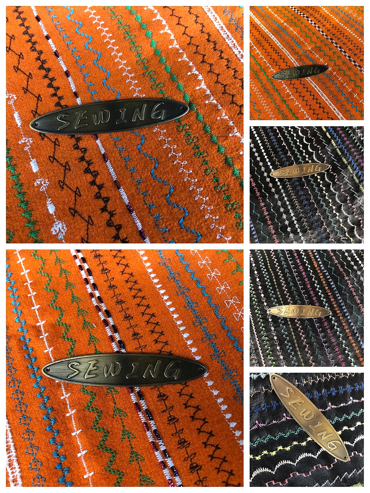 花样人字车,多种花样,可编辑,多功能多花样线迹缝