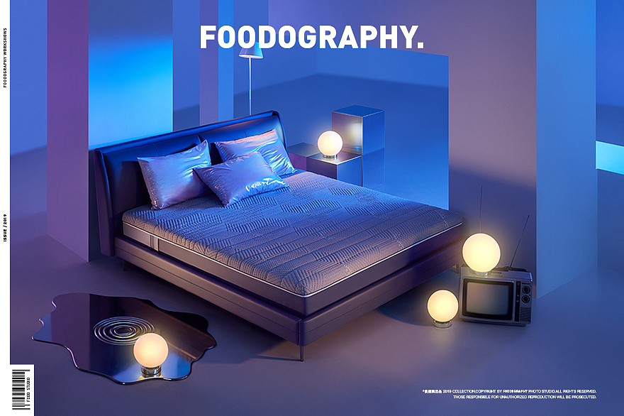 家居摄影 | 8H智能AI助眠床垫 ✖ foodography