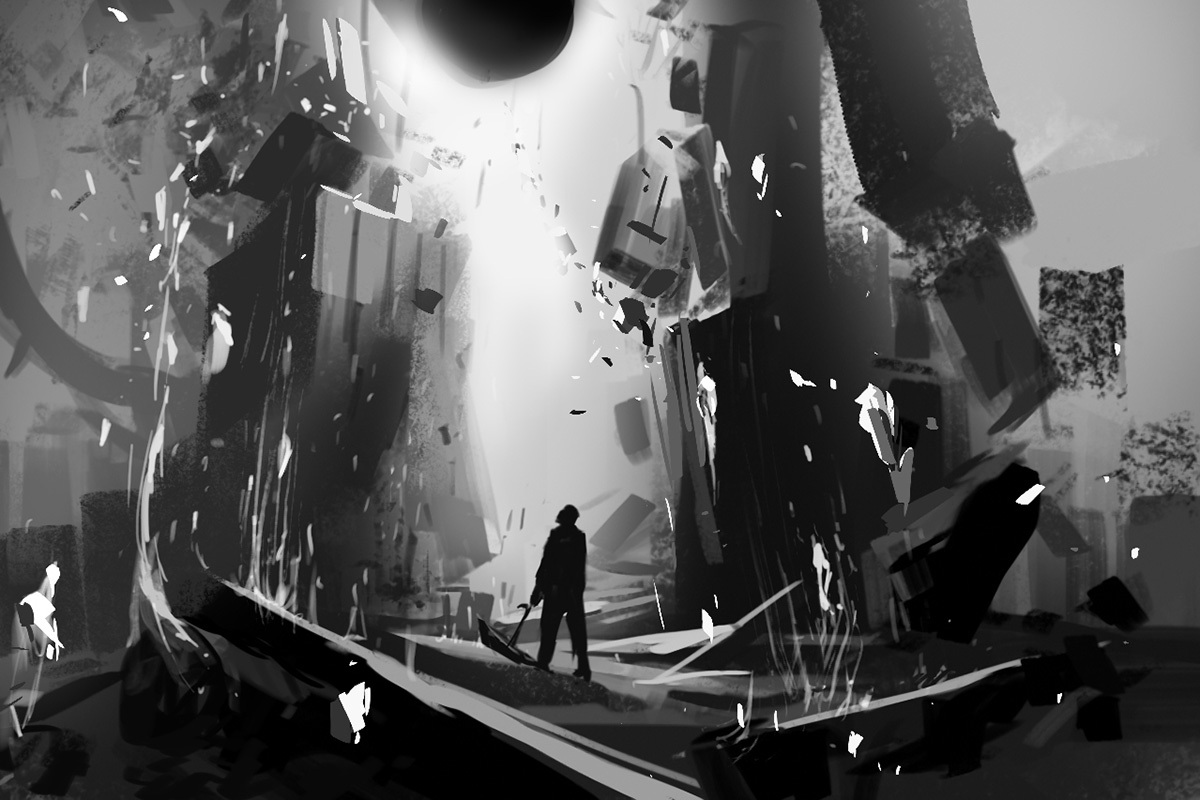 《三体》电影第三款概念海报(附合辑)