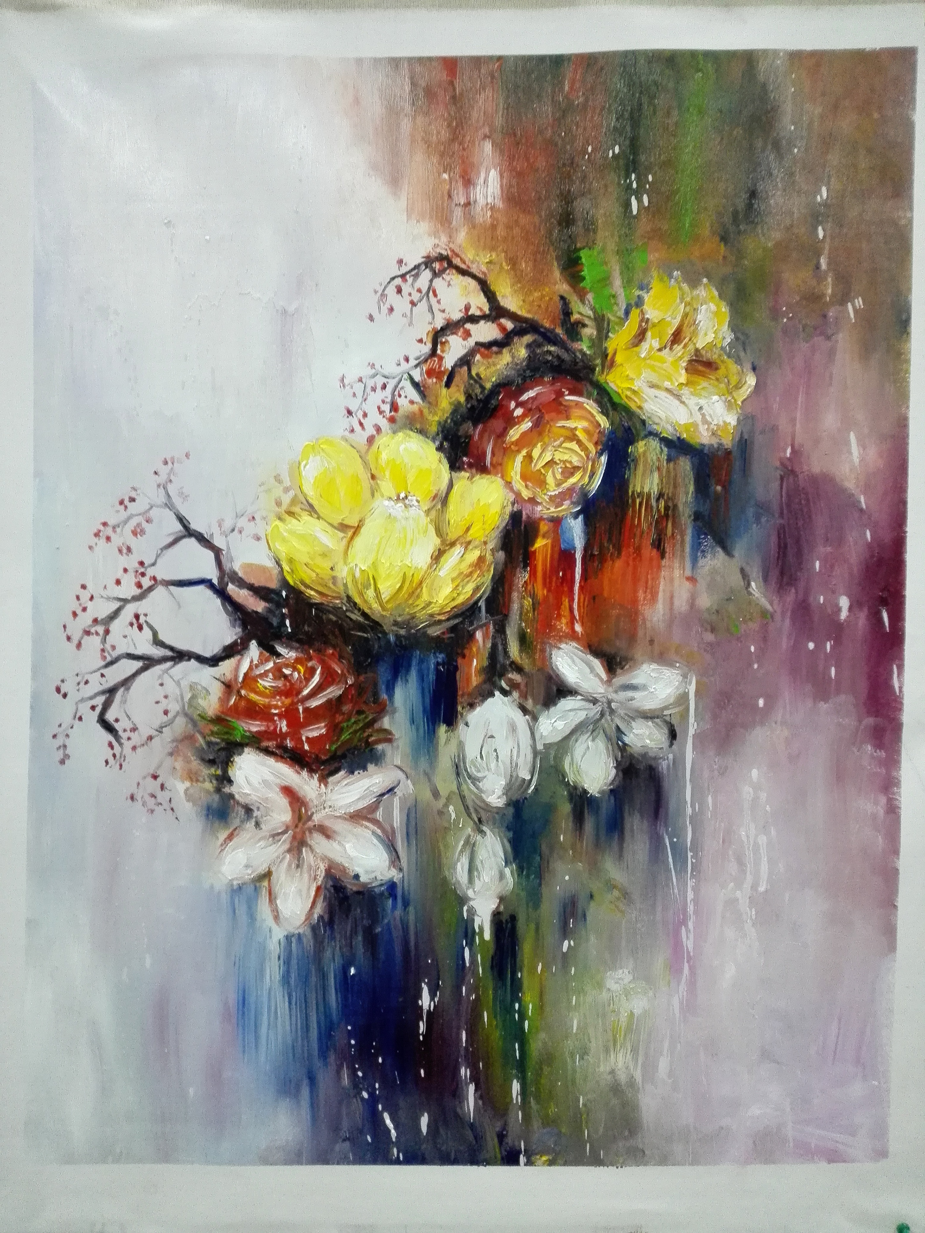 油画|纯艺术|油画|跟着我毁灭世界 - 原创作品 - 站酷 (zcool)