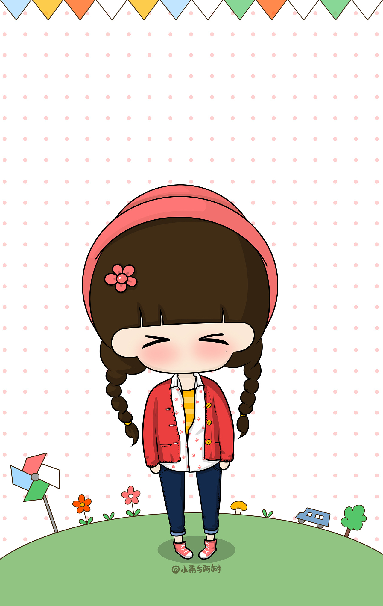 想念的注解|插画|商业插画|小希与阿树 - 原创作品 - 站酷 (zcool)