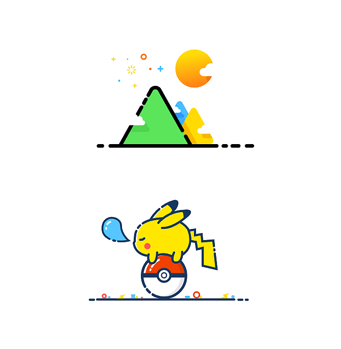 插画小练习（图ZMTg1MDMzMjEy） - 艺术插画 - 站酷设计师头号桐宝er原创素材 - 站酷ZCOOL