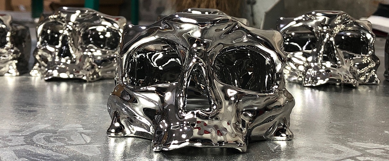 SKULL 黑暗领域 陶瓷电镀