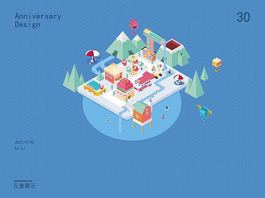 2.5D 建筑插画效果图（个人主页-ZNTU0OTA4MzI=） - 其他UI - 站酷设计师永恒0122原创素材 - 站酷ZCOOL