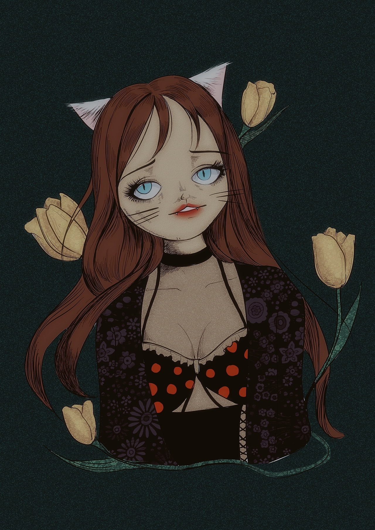 性感的猫（图ZMTE3MjEzODE2） - 商业插画 - 站酷设计师乱七八糟插画原创素材 - 站酷ZCOOL