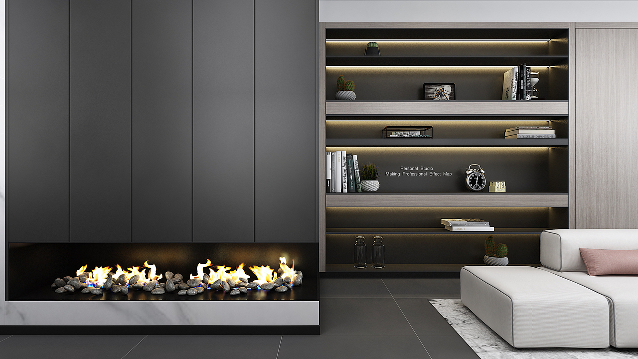 现代家居简约设计效果图