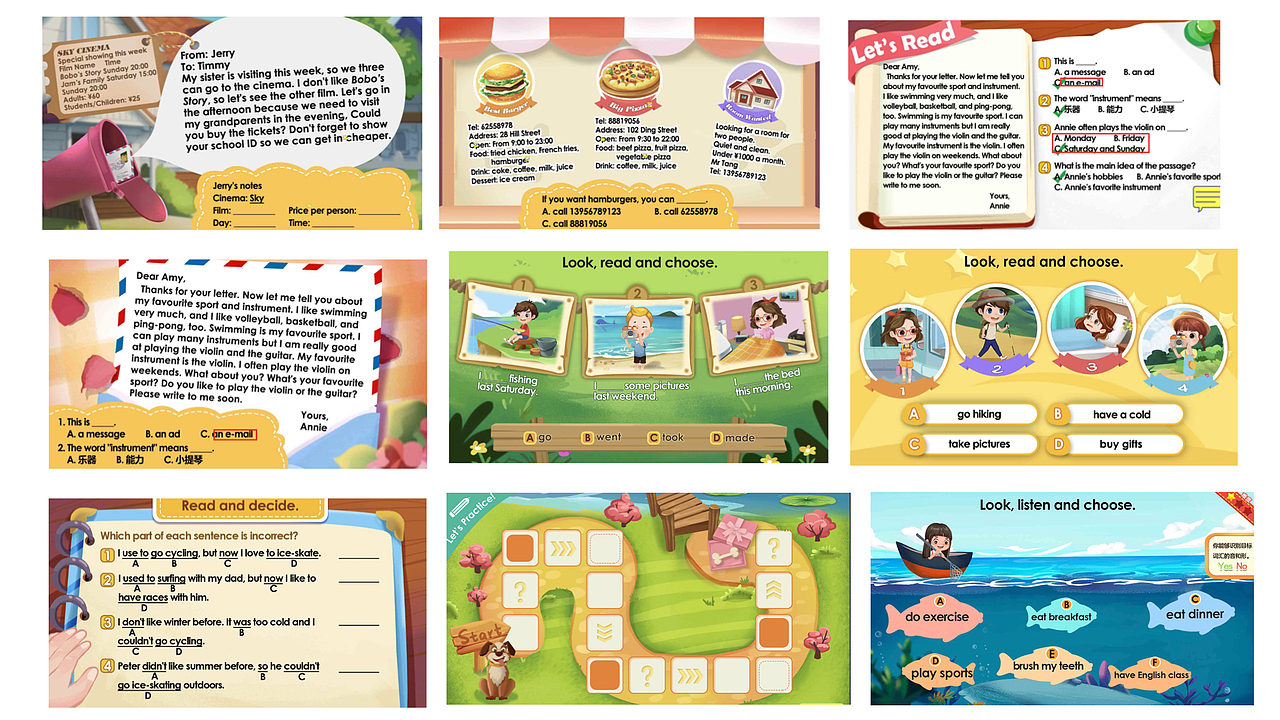 儿童插画1（图ZMjY2NDkyMDk2） - 儿童插画 - 站酷设计师飞飞HE张原创素材 - 站酷ZCOOL