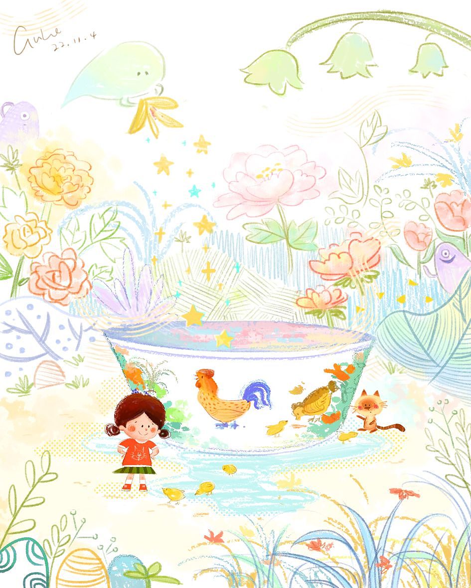 国家宝藏 ✖ 我和小Der 短篇系列插画（图ZMzIyNDE5OTk2） - 绘本 - 站酷设计师黄咕噜原创素材 - 站酷ZCOOL