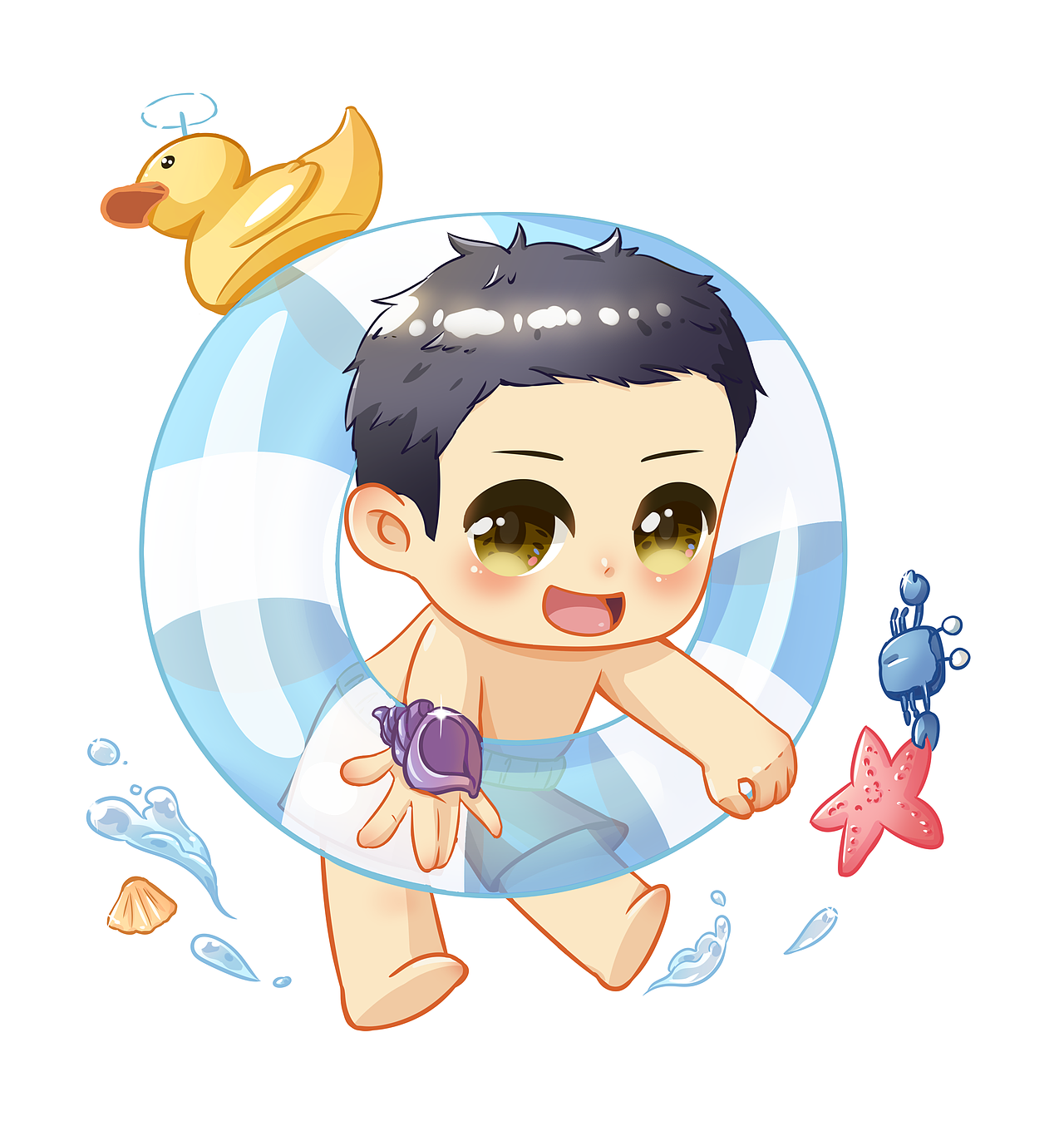 近期的一些插畫（圖ZMzU1NzcxNjAw） - 創(chuàng)作習作 - 站酷設計師冬鮚原創(chuàng)素材 - 站酷ZCOOL