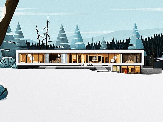 建筑插画小记