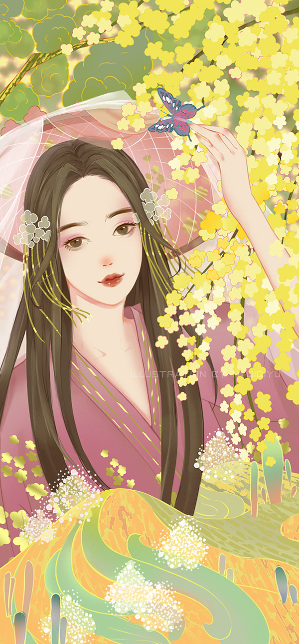 二十四节气 立春（图ZMjQ2NzczOTMy） - 商业插画 - 站酷设计师M_七七YU原创素材 - 站酷ZCOOL